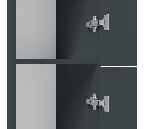 Шкаф-пенал подвесной AM.PM Gem 30 см правый графит матовый M90CHR0306GM