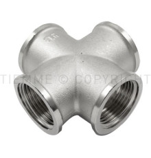 Крестовина латунная никелированная Tiemme 1 1/2 дюйма ВР 1500577