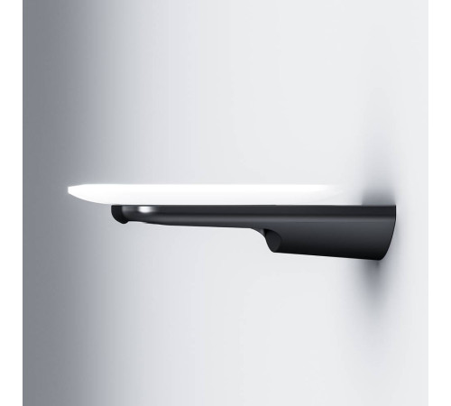 Мыльница стеклянная с настенным держателем AM.PM Inspire V2.0 черный матовый A50A34222