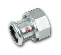 Соединение разъемное Viega 18x3/4 с плоским уплотнением 124359G1834