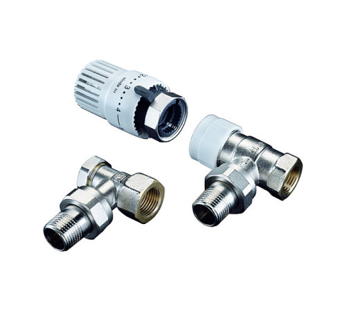 Клапан терморегулирующий нижний угловой Oventrop Combi 2 1/2 x 3/8 ВР/НР 1091062