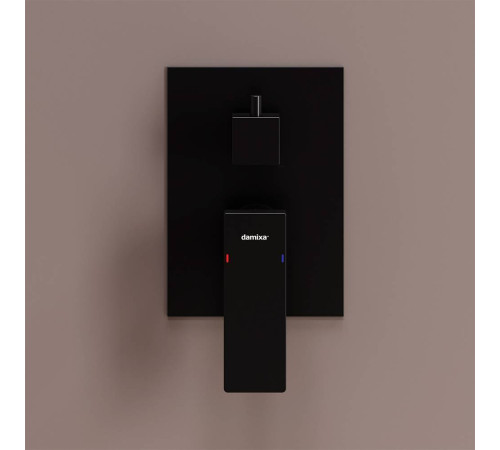 Смеситель для ванны и душа AM.PM Gala встраиваемый черный матовый F537100300