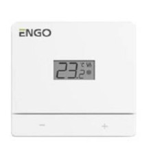 Терморегулятор Salus EASYBATW проводной накладной белый EASYBATW