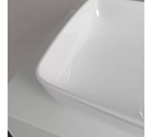 Раковина накладная Villeroy & Boch Artis 58х38 см TitanCeram альпийский белый 41725801