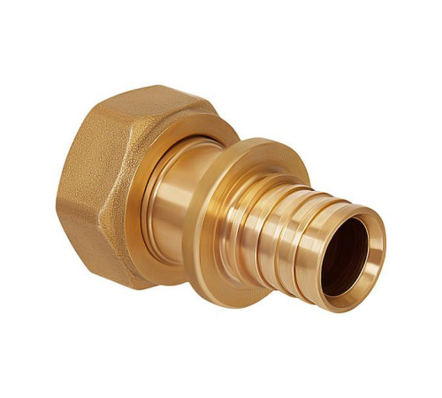 Переход Hoobs с накидной гайкой на плоское уплотнение 20x2.8-G1/2 HB-PEXNG-202812
