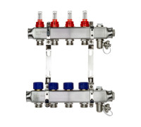 Коллекторная группа Ридан SSM-RF 12 контуров с расходомерами и воздухоотводчиками 088U0962R