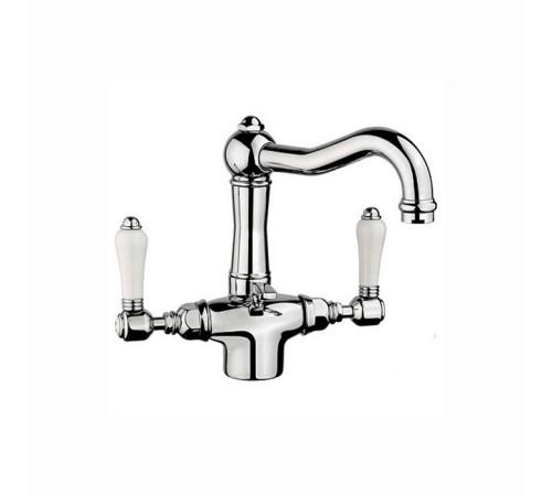 Смеситель для раковины Nicolazzi Petit Mont Blanc на 1 отверстие с донным клапаном хром 1432CR78