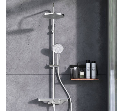 Душевая система AM.PM Apollo с термостатическим смесителем-полкой 947760000