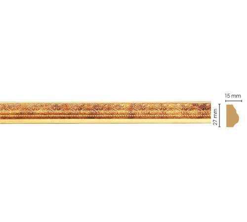 Молдинг DECOMASTER 128B-898 27х15х2400 мм 128B-898