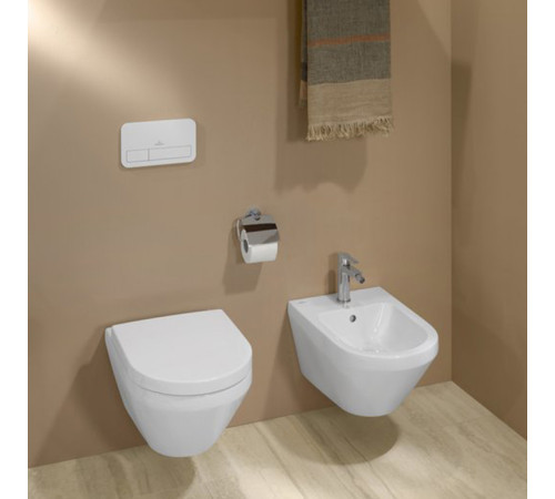 Биде подвесное Villeroy & Boch Architectura 37х53 см альпийский белый 74870001