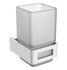 Стакан для зубных щеток подвесной Boheme Q белый матовый 10944-MW