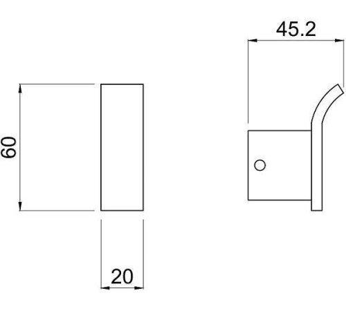 Крючок для полотенец Allen Brau Infinity хром 6.21001-00