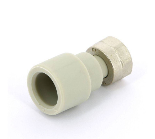 Муфта полипропиленовая FV-Plast с накидной гайкой 20x1/2 226020