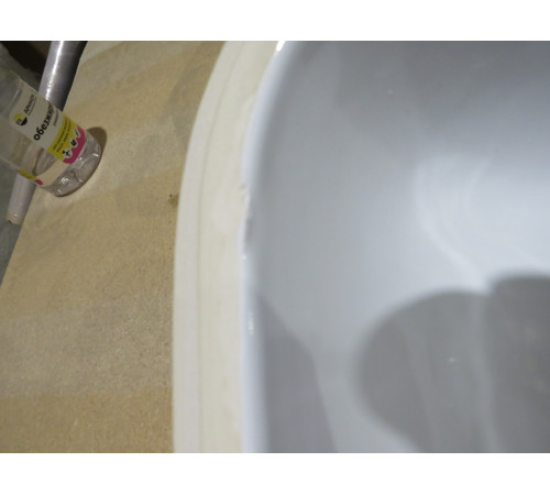 Раковина встраиваемая снизу GSI Pura 550х380 мм белый глянцевый 724311_УЦ/3