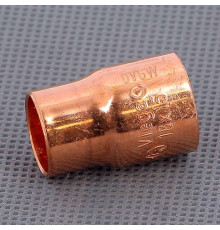 Муфта редукционная медная Viega 18х15 мм пайка 101176