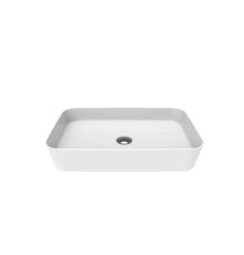 Раковина накладная Creavit LOOP 60 см белая LP060-00CB00E-0000