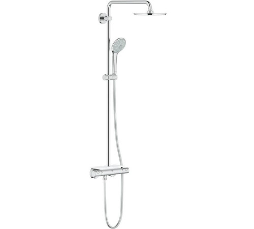 Душевая система с термостатом и полочкой GROHE Euphoria 210 хром 26363000