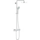 Душевая система с термостатом и полочкой GROHE Euphoria 210 хром 26363000