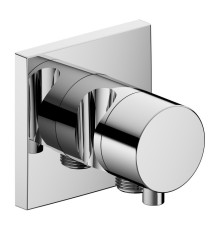 Вентиль запорный KEUCO IXMO с переключателем на 2 потребителя и держателем лейки хром 59557011202