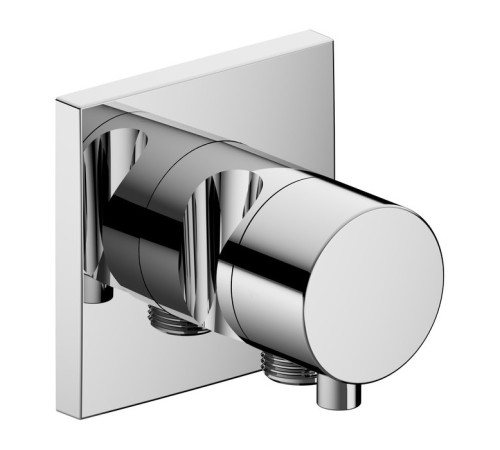 Вентиль запорный KEUCO IXMO с переключателем на 2 потребителя и держателем лейки хром 59557011202