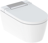 Унитаз-биде подвесной Geberit AquaClean Sela глянцевый хром 146.224.21.1