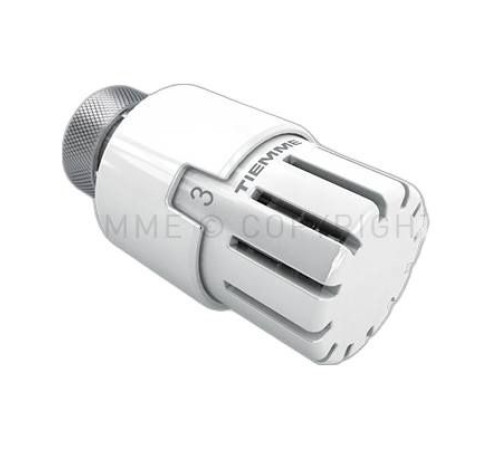 Термостатическая головка Tiemme BIANCA M30x1.5 9550025