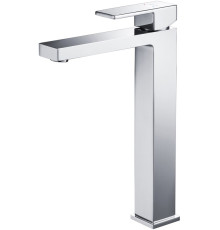 Смеситель для раковины Aquanet Либра высокий 257 мм без донного клапана AQ1604CR