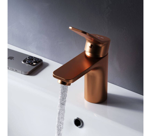 Смеситель для раковины AM.PM X-Joy розовое золото F85A02144