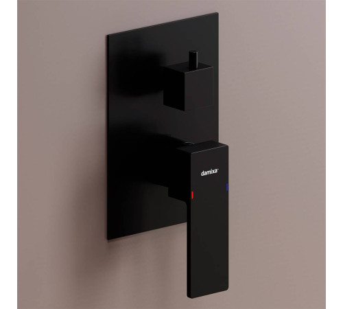 Смеситель для ванны и душа AM.PM Gala встраиваемый черный матовый F537100300