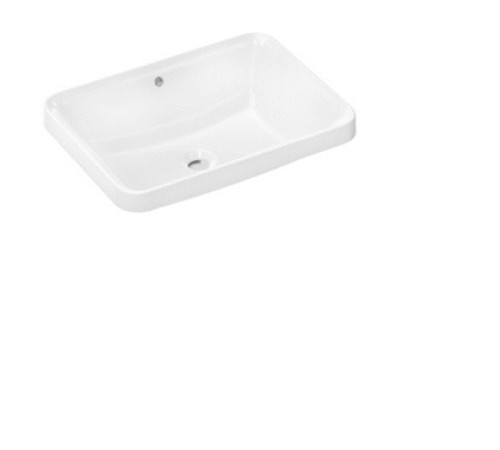 Раковина встраиваемая hansgrohe Xuniva Q 550х400 мм с переливом 60158450