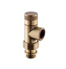 Клапан запорный осевой SR Rubinetterie Tondera 1/2 бронза 0671-1500Z000