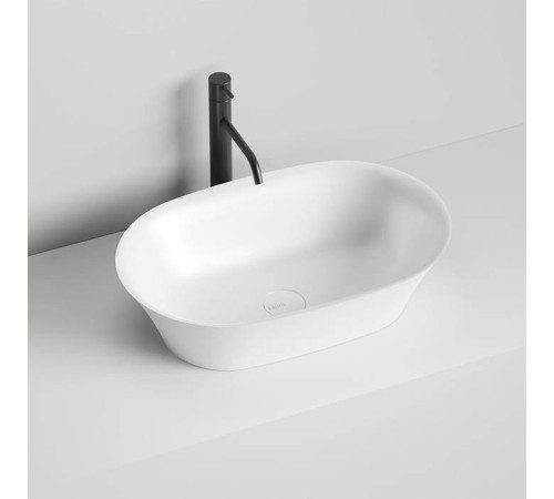 Раковина накладная Salini Mona 60х39х16.5 см S-Sense белый 110811G