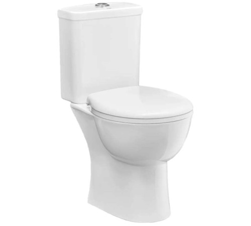 Унитаз напольный GROHE Bau Ceramic безободковый вертикальный выпуск 39429000