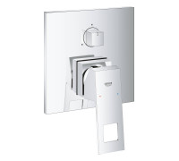 Смеситель для ванны GROHE Eurocube внешняя часть с переключателем на 3 положения хром 24094000