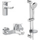 Набор смесителей 3 в 1 Ideal Standard Ceraflex (B1713AA + B1721AA + B2620AA) BD001AA