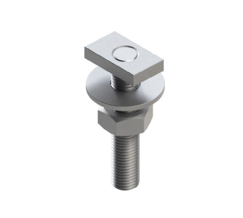 Болт T-образный Termoclip TBT 28 M10x40 мм оцинкованная сталь 09111015