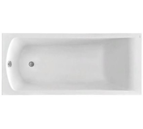 Ванна акриловая прямоугольная Santek ФИДЖИ 160х75 см белая 1.WH50.1.597