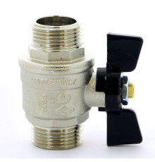 Кран шаровой Bugatti Oregon 327 1 Н-Н полнопроходной с бабочкой 03270032