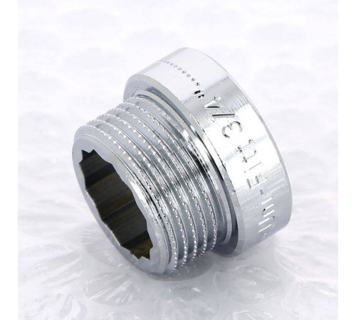 Удлинитель НВ хромированный Uni-Fitt 3/4 x 10 мм 657C3010