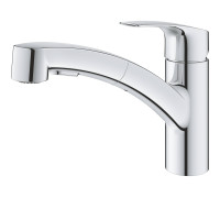 Смеситель для кухни GROHE Eurosmart с выдвижной лейкой хром 30305001