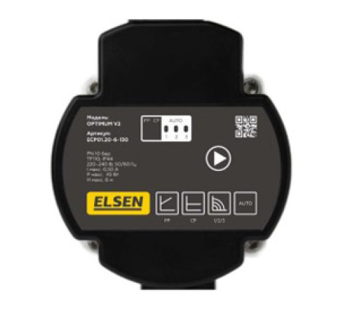 Циркуляционный насос ELSEN Ecoflow ECP01.20-6-130 DN20 130 мм ECP01.20-6-130