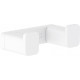 Крючок для полотенец двойной Hansgrohe AddStoris Matt White 41755700