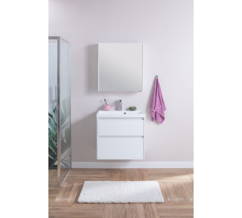 Зеркало Aquanet Латина 70 70 см белый 00179997