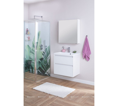 Зеркало Aquanet Латина 70 70 см белый 00179997