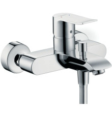 Смеситель для ванны Hansgrohe Metris однорычажный внешнего монтажа хром 31480000