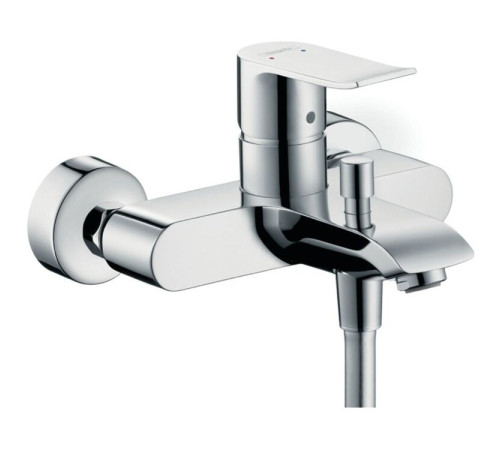 Смеситель для ванны Hansgrohe Metris однорычажный внешнего монтажа хром 31480000