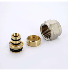 Соединитель обжимной Uni-Fitt никелированный конусный 16х1/2 680N1612