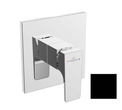 Смеситель для душа Villeroy & Boch Architectura Square однорычажный скрытого монтажа черный TVS125002000K5