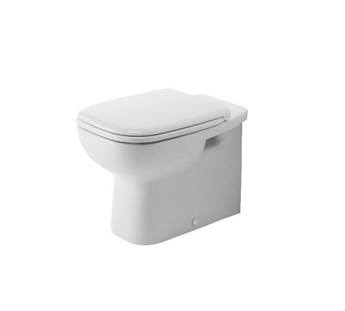 Сиденье для унитаза Duravit D-Code петли пластик с микролифтом 0067390000