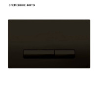 Кнопка смыва OLIpure Glam пластик черный 192907